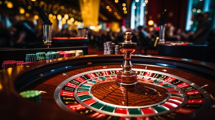 Dealer profesional melayani dengan standar internasional Dealer profesional di meja blackjack Red Tiger